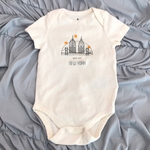 NWOT Gap New York onesie